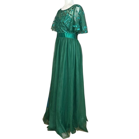 NEW Ever Pretty Evening Dress XL? Sequins Fairy Whimsycore Christmas Party - Picture 6 of 16